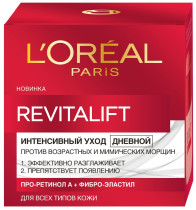 L'Oreal Paris Дневной антивозрастной крем "Ревиталифт" для лица, против морщин, 50 мл