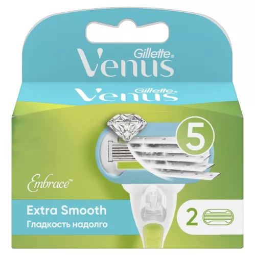 Сменные кассеты Venus Extra Smooth 2 шт – 5