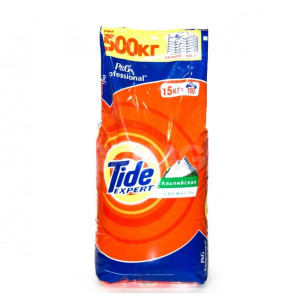 Стиральный порошок Tide Автомат Эксперт Альпийская свежесть 15кг