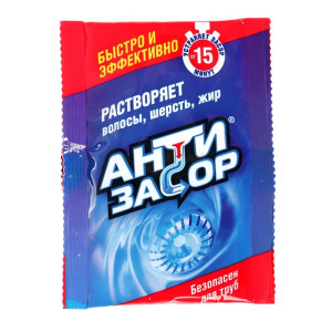АНТИЗАСОР от засоров труб Гранулы 70 г
