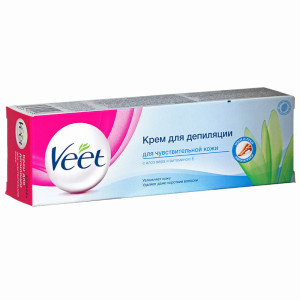 Крем-депилятор Veet для чувствительной кожи Витамин Е 100 мл