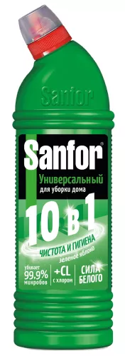Чистящее средство Sanfor Universal Зеленое яблоко 750 мл – 1