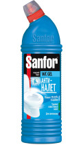 Чистящее средство Sanfor WC Морской бриз 750 мл