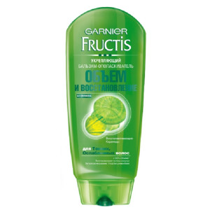 Бальзам для волос Garnier Fructis Объем и Восстановление укрепляющий, для тонких и ослабленных волос, с восстанавливающими керамидами 200 мл - 1