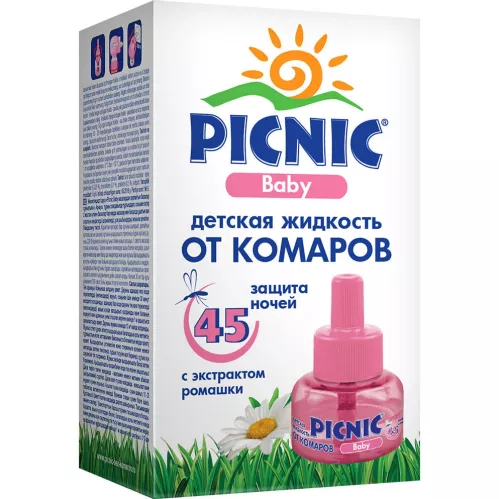 Жидкость от комаров Picnic Baby 45 ночей 30 мл – 1