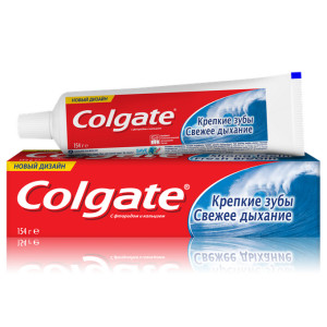 Зубная паста Colgate Крепкие зубы Свежее дыхание  100 мл