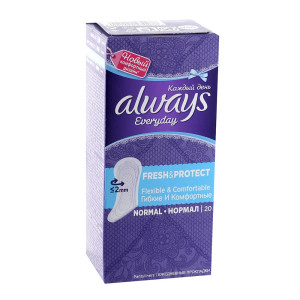 Прокладки ежедневные Always Normal Fresh&Protect 20шт