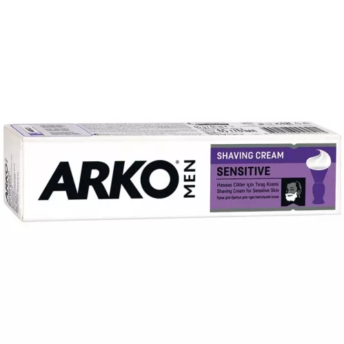 Крем для бритья Arko Men Sensitive для чувствительной кожи 65 гр – 1