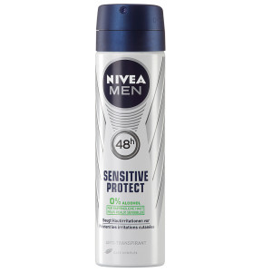 Дезодорант-антиперспирант спрей Nivea Men Sensitive protect для чувствительной кожи 150 мл