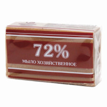 Мыло хозяйственное Меридиан твердое в упаковке 72% 150 гр