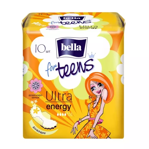 Прокладки гигиенические Bella for teens Ultra energy 10 шт – 1