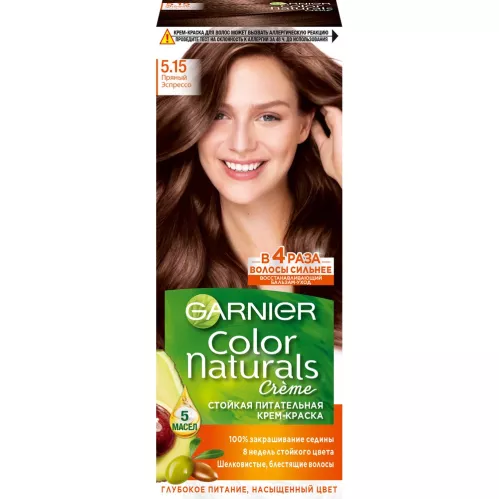 Краска для волос Garnier Color Naturals Стойкая питательная оттенок 5.15 Пряный эспрессо – 2