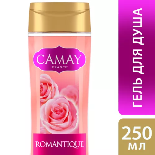 Гель для душа Camay Романтик с ароматом французской розы 250 мл – 5
