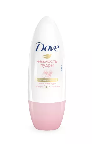 Dove антиперспирант-дезодорант роликовый Нежность пудры 50 мл – 2