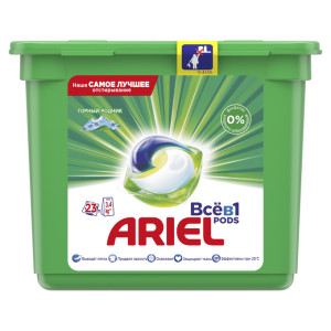 Капсулы для стирки Ariel Горный родник 3в1 23 шт
