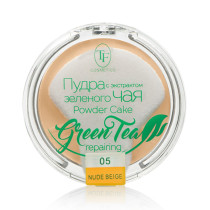 Пудра для лица TF cosmetics Compact Powder Green Tea тон 05 орехово-бежевый 12 гр
