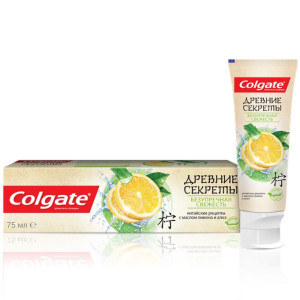 Зубная паста Colgate Древние секреты Безупречная Свежесть лимон и алоэ 75 мл