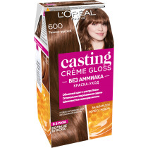 Краска для волос L`Oreal Paris Casting Creme Gloss оттенок 600 Темно-русый 