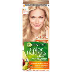 Крем-краска для волос Garnier Color Naturals Стойкая питательная оттенок 9.1 Солнечный пляж - 1