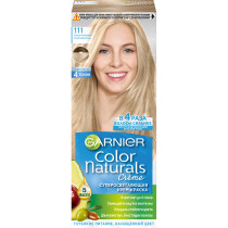 Крем-краска для волос Garnier Color Naturals Суперосветляющая питательная оттенок 111 Платиновый блонд