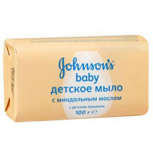 JOHNSONS Baby Мыло с Миндальным маслом 100 г