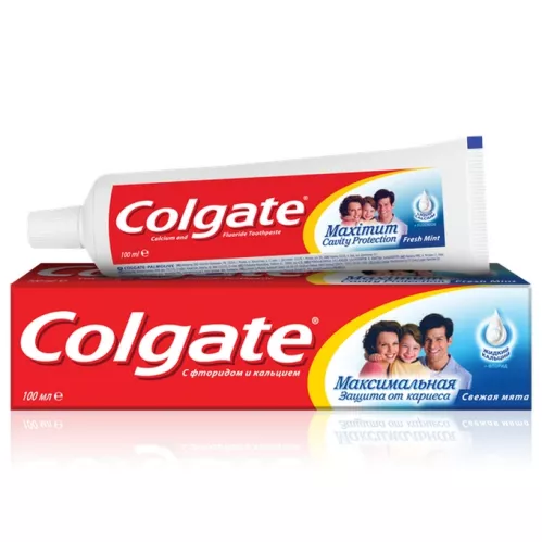 Зубная паста Colgate Максимальная защита от кариеса Свежая мята 100 мл – 1