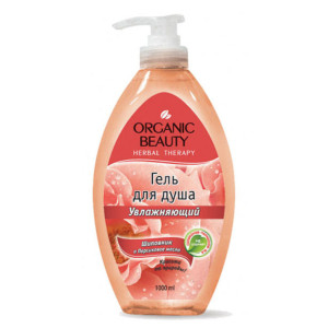 ORGANIC BEAUTY Гель для душа Увл.Шип./Перс.Масло 1 л