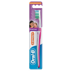 Зубная щетка Oral-B 3-Effect Классик Средней жесткости 1 шт