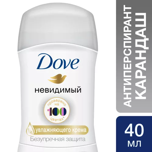 Dove антиперспирант-дезодорант стик Невидимый 40 мл – 4