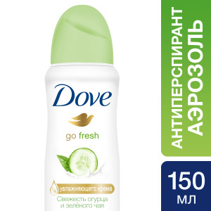 Dove 456 антиперспирант-дезодорант аэрозоль Прикосновение свежести 150 мл - 1