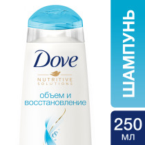Шампунь для волос Dove Nutritive solutions Объем и восстановление 250 мл