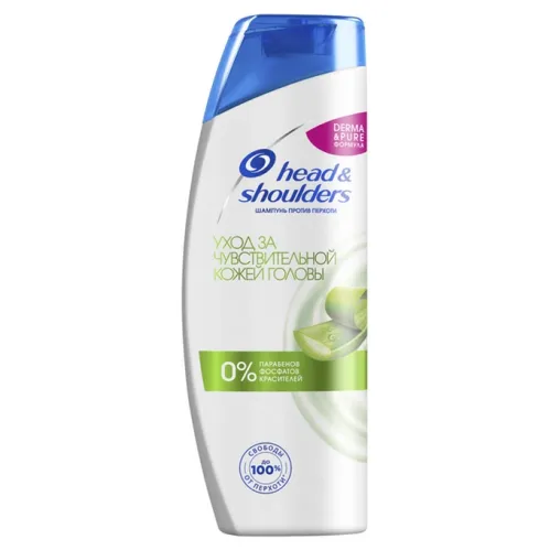 Шампунь для волос Head&Shoulders Уход за чувствительной кожей головы Derma&Pure 400 мл – 1