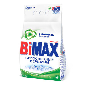 Стиральный порошок BiMax Автомат Белоснежные вершины 3кг