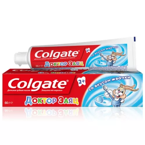 Зубная паста Colgate Доктор Заяц вкус Жвачки 50 мл – 1