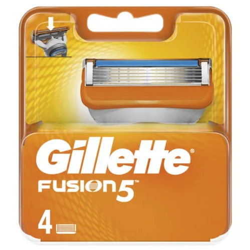 Сменные кассеты Gillette Fusion5 с 5 лезвиями c точным триммером для труднодоступных мест 4 шт – 3