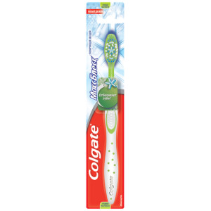 COLGATE Макс Блеск отбеливающая зубная щетка, средней жесткости