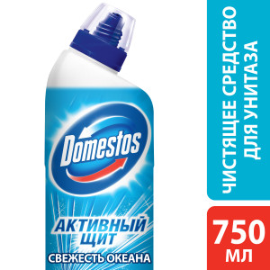 Domestos средство чистящее для унитаза Свежесть океана 750 мл - 1