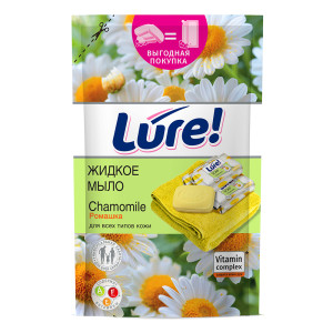 Мыло жидкое Lure РОМАШКА запасной блок 450 мл
