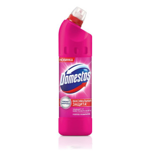 Чистящее средство Domestos Розовый шторм Максимальная защита 1 л