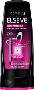 Бальзам для волос L`Oreal Paris Elseve Сила Аргинина укрепляющий, для ослабленных или поврежденных волос 400 мл - 1