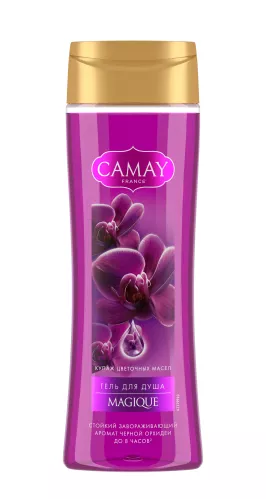 Гель для душа Camay Magicall Spell с ароматом черной орхидеи 250 мл – 4
