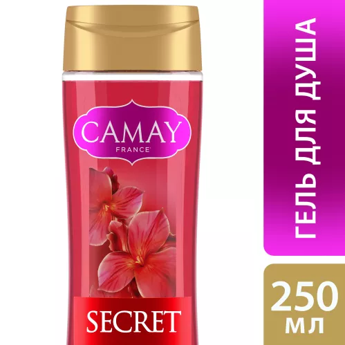 Гель для душа Camay Тайное блаженство с ароматом фиалок 250 мл – 3