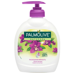 Мыло жидкое Palmolive Натурэль Роскошная мягкость черная орхидея 300 мл - 1