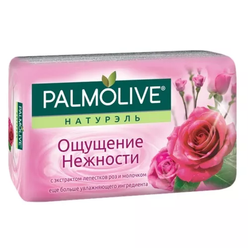 Мыло туалетное Palmolive Натурэль Ощущение нежности с экстрактом лепестков роз и молочком 90 гр – 1