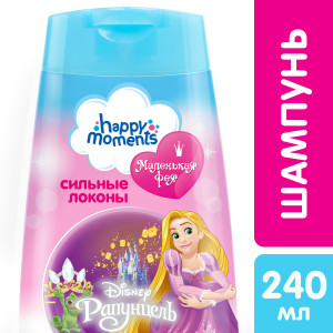 Happy Moments Маленькая Фея детский шампунь Сильные локоны 240 мл - 1