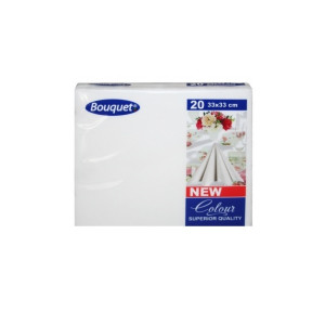 Салфетки бумажные Китай Bouquet Original 33х33 см 2-х слойные 20 шт