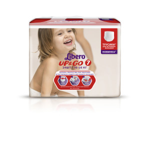 Трусики Libero Up&Go Extra Large Plus 16-26кг 24шт