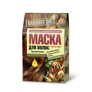 Маска для волос Organic Oil Оздоровление и усиление роста масло кипариса, эвкалипта, миндаля 3х30мл