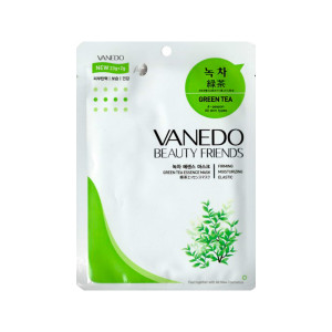 Маска All New Cosmetic Vanedo Beauty Friends для лица Антиоксидантная с Зеленым Чаем 25гр