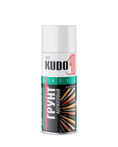 Грунт Kudo универсальный акриловый для черных и цветных металлов белый 520 мл